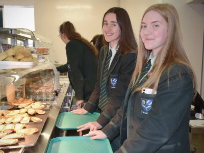 pupils buying lunch