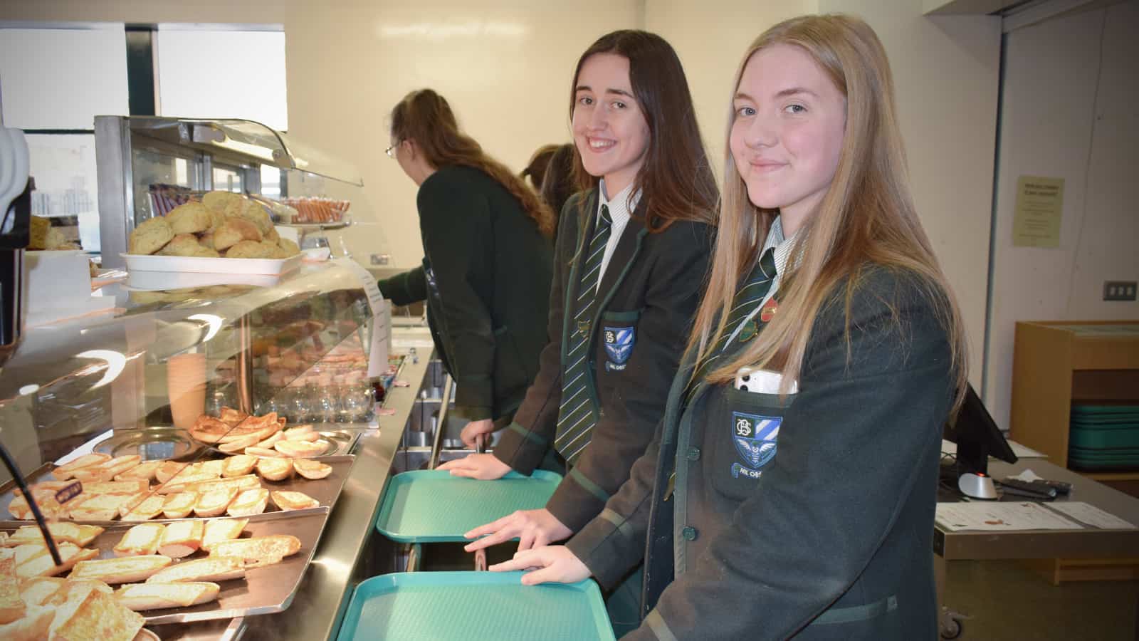 pupils buying lunch