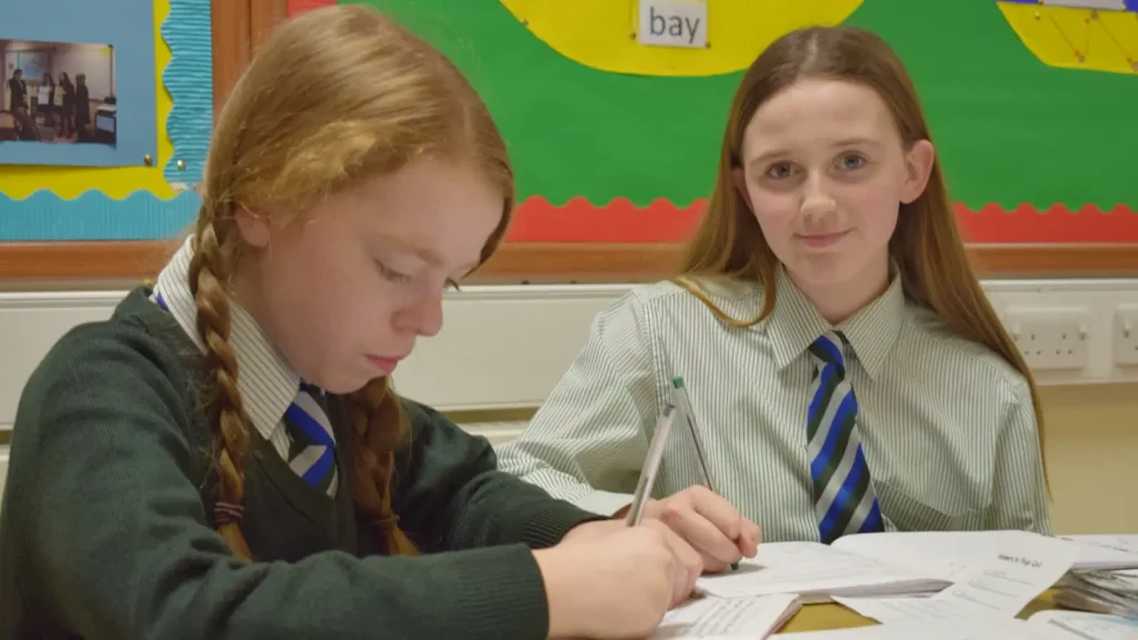 pupils in class