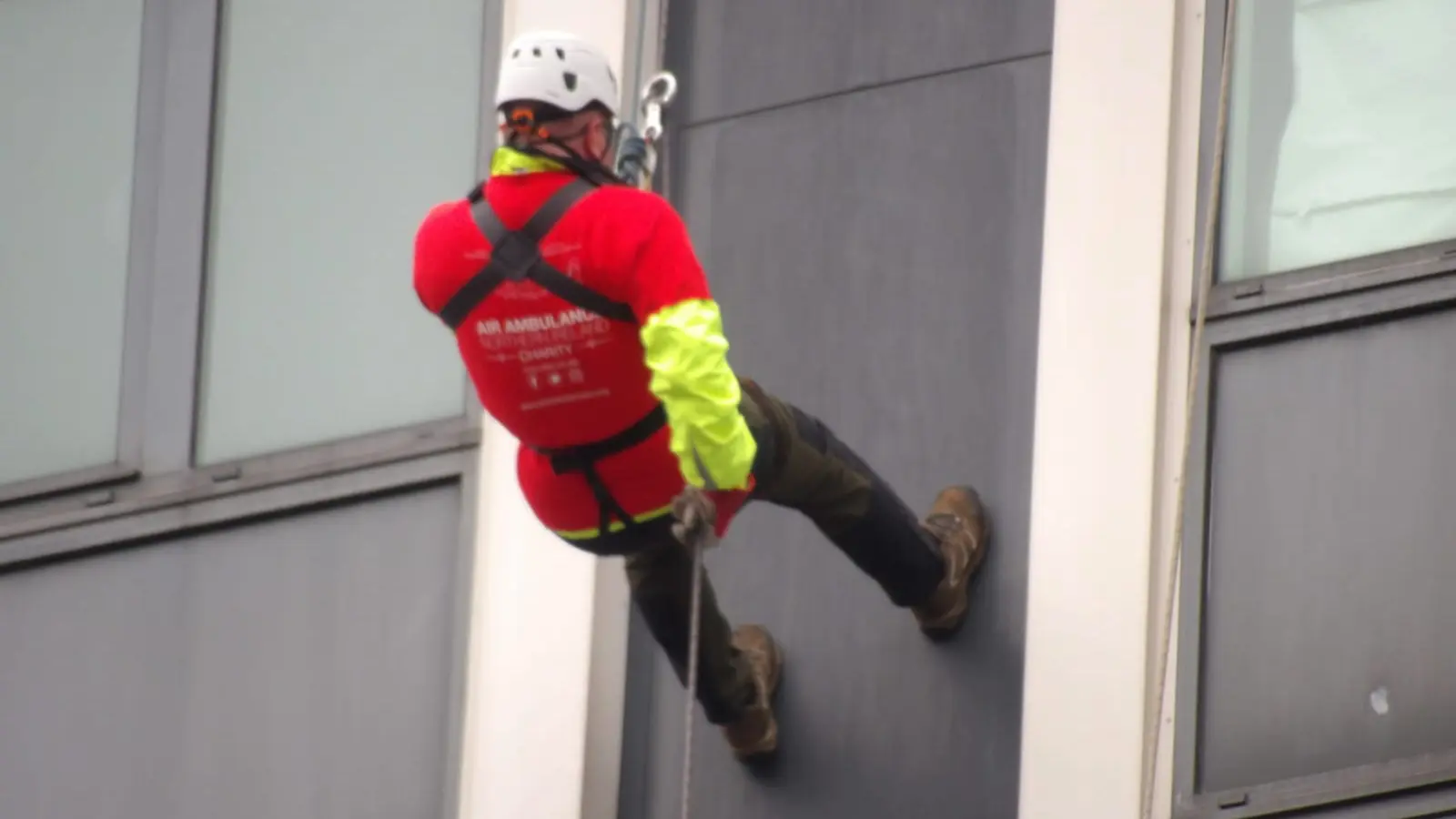 Abseiling for Air Ambulance