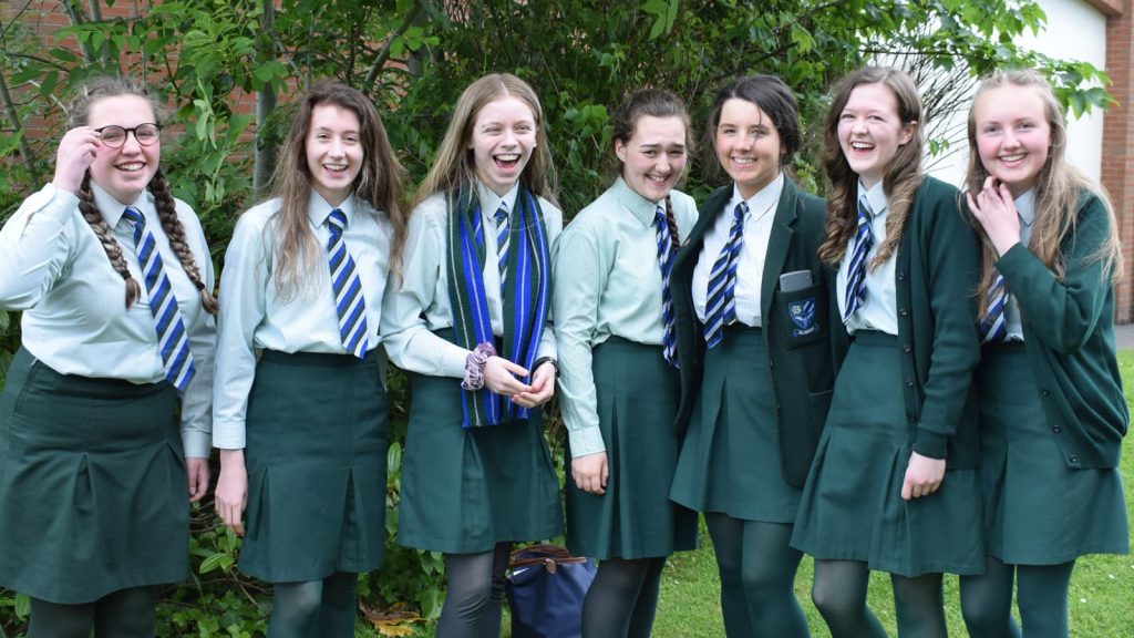 pupils laughing